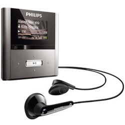 Philips SA2RGA04KS GoGear RaGa 4GB MP3 Player With FM Radio And FullSound