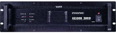 Phonic ICON-300 2 x 150 W RMS 300 Watt Contractor Power Amplifier