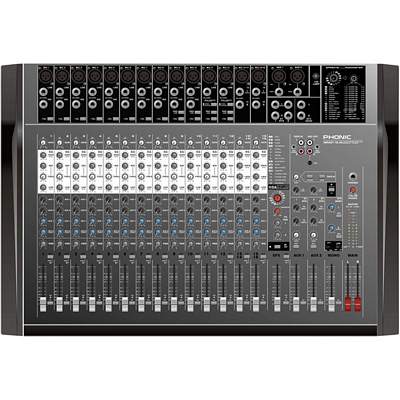 Phonic IMPACT 24.4X 28-Channel Microphone/Line Mixer with DFX 