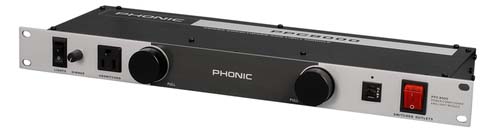 Phonic PPC-8000 8 Outlet Power Conditioner with Light Modules