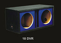 Atrend 10DVR-BLUE Dual 10 Inch Ported Subwoofer Box