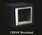 Atrend 10SVK-BLACK Single 10 Inch Ported L5/L7 Subwoofer Box