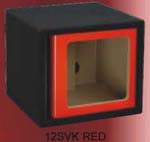 Atrend 10SVK-Carbon Fiber Charcoal Single 10 Inch Ported L5/L7 Subwoofer Box