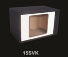 Atrend 10SVK-WHITE Single 10 Inch PortedL5/ L7 Subwoofer Box
