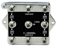 Channel Plus 2538 8-Way Bi-Directional Splitter / Combiner