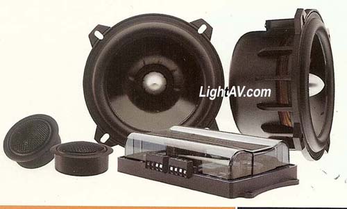 PPI Precision Power 355CS AudioPhile 5.25 Inch 2 Way Component Set