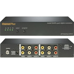 Channel Plus 5445 Quad-Channel RF Modulator