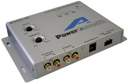 Power Acoustik BASS-10 Digital Bass Processor with remote gain control