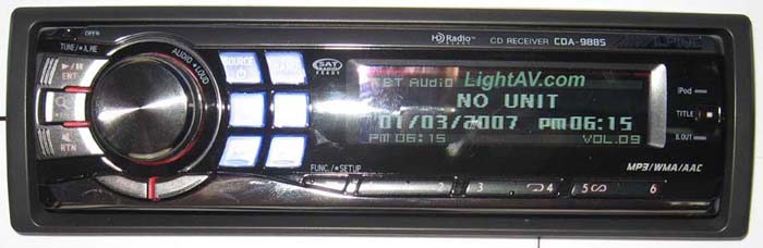 Alpine CDA-9885 CD MP3 WMA AAC Receiver