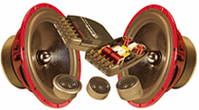 CDT Audio CL-E61  EX-450 xover 1 Inch silk Tweeter 6.5 Inch cast wfr  CL-Component & Convertible systems