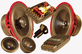 CDT Audio CL-E61CV  EX-450 24dB xover 6.5 Inch Cast convertible mid driver w/TW-19 3/4 Inch silk Tweeter  CL-Component & Convertible systems