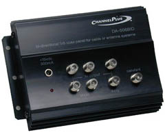 Channel Plus DA-506BID Bi-Directional RF Distribution Amplifier
