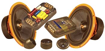 CDT Audio ES-62i 6.5 Inch cast mix fiber g/kevlar mid, 560 24dB. 2-way xover DRT-26 1 Inch silk Tweeter ES-GOLD Series EuroSport Ultra Competition Grade Syste