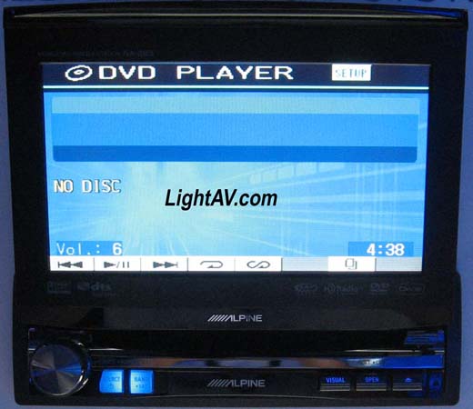 Alpine IVA-D105 DVD/DivX/CD/MP3/WMA/AAC Mobile Multimedia Station