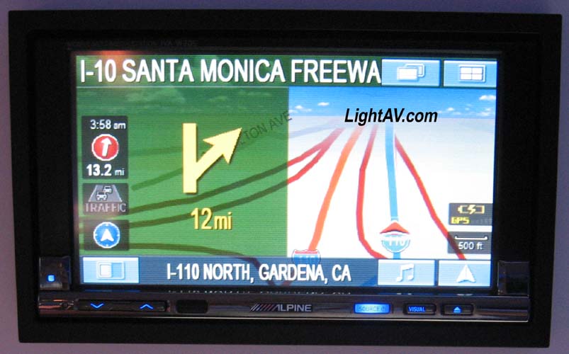 Alpine IVA-W205 2-DIN DVD/CD/MP3/WMA Receiver/AV Head Unit