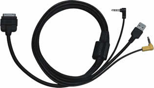 Kenwood KCA-iP301V iPhone and iPod Audio/Video High Speed Direct Connect Cable