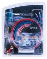 Power Acoustik KIT-2G 2 Gauge 2500 Watt Amp Kit