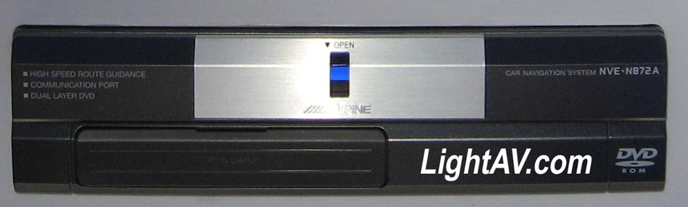 Alpine NVE-N872A Advanced DVD Navigation System