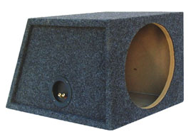 XScorpion SHF 10-1.4 Single 10 inch Hatchback Subwoofer Box 1.4 Cu Ft