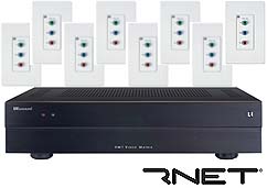 Russound VM1 8UC Kit 8x8 component video switching with up-conversion on two sources