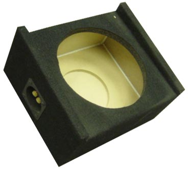 XScorpion X7995-10 Single 10 Inch 97+ Ford Ext Cab / Crew Cab Custom Subwoofer Box Under Drivers Seat