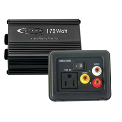 Myron Davis AGP-178 170 Watt 12V DC to 110V AC Power Inverter / Game Port Kit