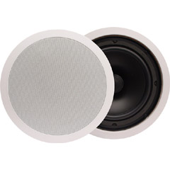 AudioSource AS8C 8 Inch 2-Way 100-Watt In-Ceiling Speakers