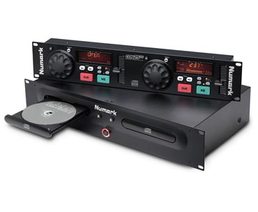 Numark CDN-25+G Professional Rack Mount Dual CD Player with Kareoke