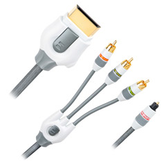 Monster Game GLX360 CV/FO-10 10' Xbox 360  Component Video & Fiber Optic Audio Cable