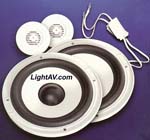 Earthquake MC6 6.5 Inch 2 way Marine Component Set Speakers