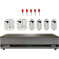 Channel Plus MDS-6A KIT 1 6 Source Multi-Room Music Distribution Kit #1