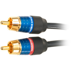 Monster Cable MPC I202 2C-3M Dual Balanced 2 Channel Audio Interconnect