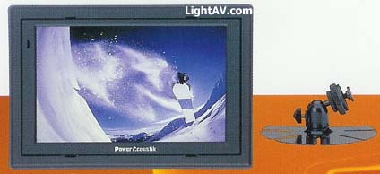 Power Acoustik PT-713HRS 7 Inch  Widescreen Headrest Monitor Gray Authorized Power Acoustik Dealer