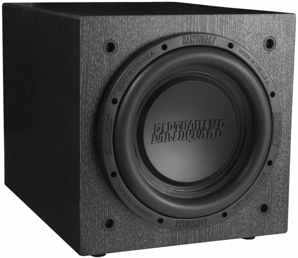 Earthquake S-10 Compressor 10 Inch Compact Sealed Powered Subwoofer