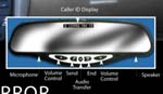 Crime Stopper BM-002 SafeCall Wireless Bluetooth Cellphone Mirror with Phonebook Caller ID