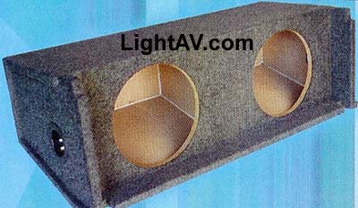 XScorpion X8300-10 Dual 10 Inch GMC Yukon Caddilac Escalade Custom Subwoofer Box