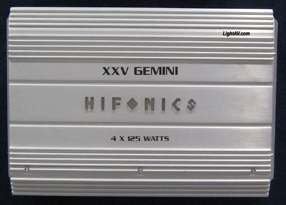 Hifonics XXV Gemini Generation XXV 4 X 125 RMS Competition Amplifier