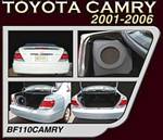 Bassforms BF110CAMRY Toyota Camry 01-05, One 10 Inch Sealed, Left Side, Camry 