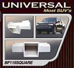 Bassforms BF115SQUARE Universal One Square 15 Inch Sealed, Most SUV's