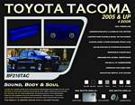Bassforms BF210TAC 2 - 10 Inch Toyota 2005-Up Tacoma 4 Door Custom Fiberglass Box