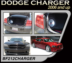 Bassforms BF212CHARGER 2006+ Dodge Charger RT & SRT-8 (Remove Factory Box), 12 Inch Sealed Right OR Left