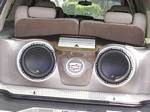 Bassforms BF212SUV  Dual 12 Inch Universal Subwoofer Box for Behind 3rd Row Seat Escalade, Yukon, Tahoe, Expedition, Armada