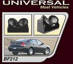Bassforms BF212  Universal Two 12 Inch Sealed, Most Vehicles