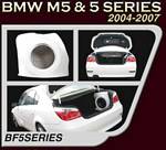 Bassforms BF5SERIES BMW 2004-Up 5 Series Sedan 1 - 10 Inch Custom Fiberglass Box, Right Side