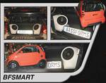 Bassforms BFSMART Smart Fortwo 2 - 8 Inch Custom Fiberglass Box, Right OR Left, each