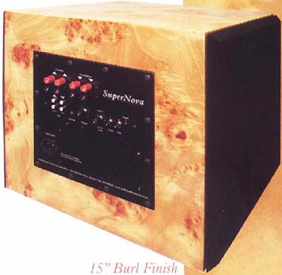 Earthquake BURL10 SuperNova MKV 10 Inch 600 Watt RMS Powered Subwoofer (BURL)