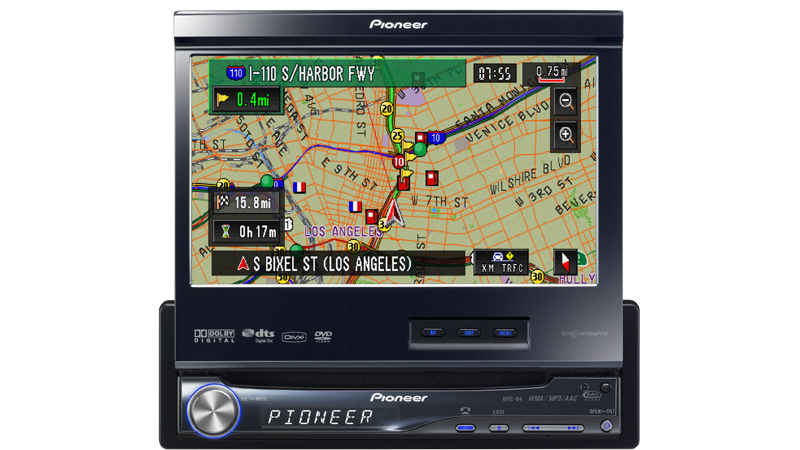 Pioneer AVIC-N5 7 Inch In-Dash DVD Multimedia Navigation Receiver