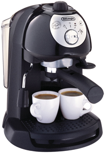 De'Longhi BAR32 RETRO 15-BAR PUMP-DRIVEN ESPRESSO/CAPPUCCINO MAKER