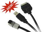 PIE PIO/USB-205V Mini-DIN plug and USB connector for AVH-P5100DVD (Same as CD-iU205v )