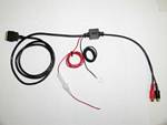 PIE RCA-POD IPOD DOCK TO RCA CABLE (AUDIO ONLY) WITH +12V CHARGING - 6 FT.